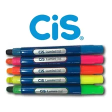 Caneta Marca Texto Cis - Lumini Gel - 5 Cores Foto mini  3