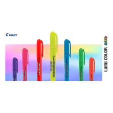 Caneta Marca Texto Pilot Lumi Color 12 Un Cor Amarelo Foto mini 3