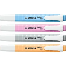 Caneta Marca Texto Stabilo Swing Cool Pastel 4 Cores Foto mini  3