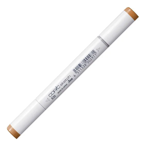 Caneta Marcador Copic Sketch E35 Chamois Foto 1
