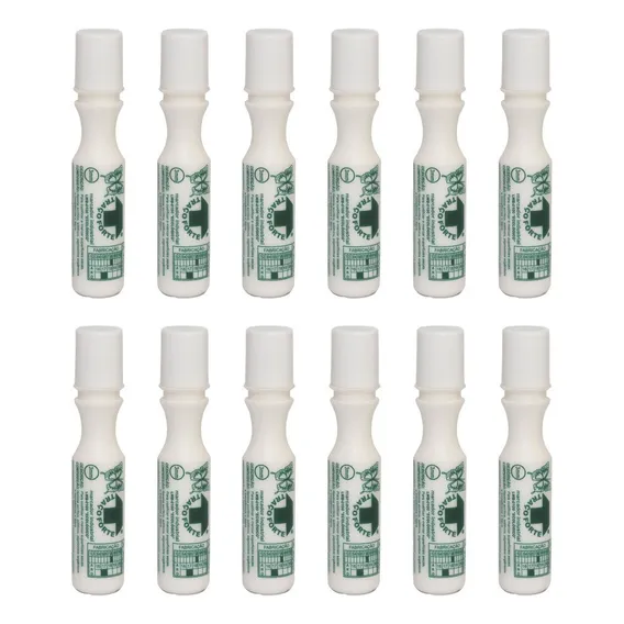 Caneta Marcador Industrial 3mm Traço Forte Baden 12 Unidades Cor Branco Foto 1