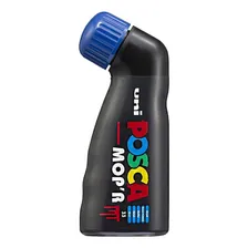 Caneta Marcador Posca Mop'r Azul Uniball Foto mini 1