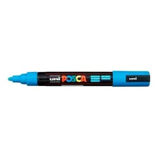 Caneta Marcador Uni Ball Posca Pc-5m (cores) Cor Azul-claro Foto  mini 1