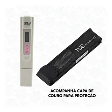 Caneta Medidor De Tds E Temperatura Teste Aquario Marinho Cor Cinza Foto mini 3