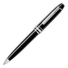Caneta Mont Blanc Classic 164 Esferográfica Platinum Foto  mini 1