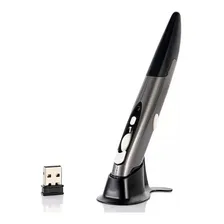 Caneta Mouse Wireless Sem Fio 2.64ghz Optico Usb Notebook Pc Foto mini  3