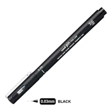 Caneta Nankin Uni Pin Fine Line Preto 0.03mm - Uni-ball Foto mini 4