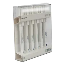 Caneta Newpen Fineliner 0.4 Ginza Pro C/ 6 Unids - Moon Foto mini  2