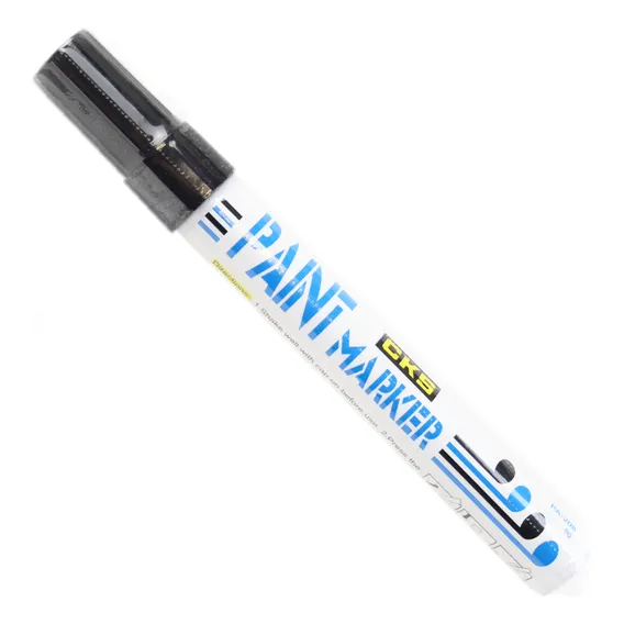 Caneta Paint Marker Cks Preto 12 Unidades Foto 1