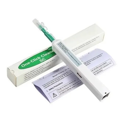 Caneta Para Limpeza Sc Conectores Ópticos Fibra Optica 2.5m Foto 1