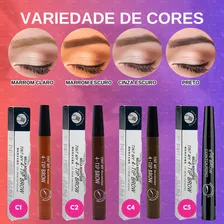 Caneta Para Sobrancelha Fio A Fio Tattoo Microblading Cor #5 Preto Foto mini  2