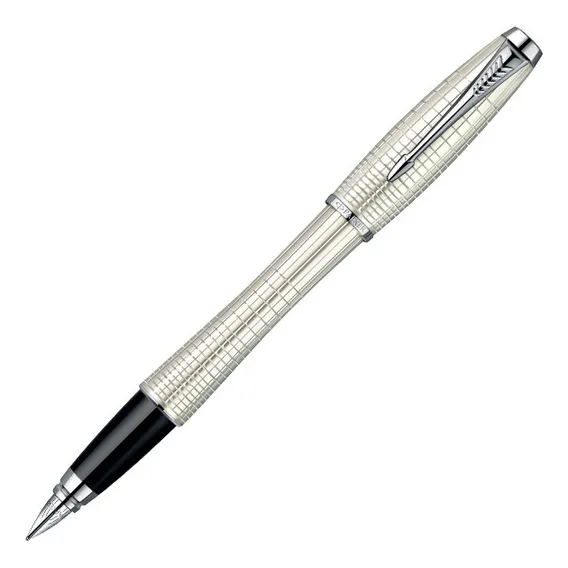 Caneta Parker Urban Tinteiro Pearl Cinzelada S0911420 Foto 1
