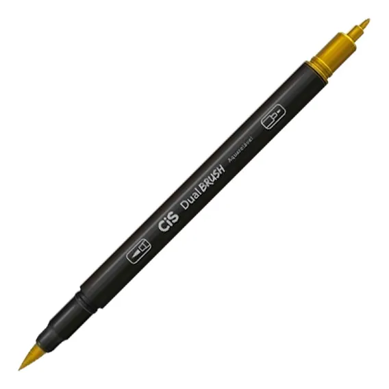 Caneta Pincel Dual Brush Pen Aquarelável Cis - Cores Cor 13 Ocre Foto 1