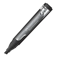 Caneta Pincel Marcador Permanente Faber Castell Preto Foto mini  2