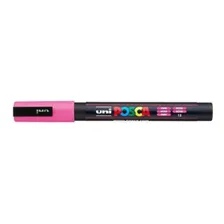 Caneta Posca Pc-3m Rosa Uni Ball - Ponta Chanfrada Foto mini 1