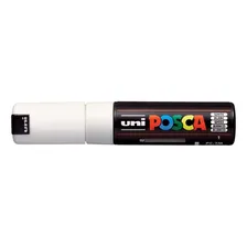 Caneta Posca Uni-ball Pc-7m 4.5-5.5mm - Branca Foto mini 2