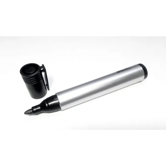 Caneta Preta Marcadora Brinco De Orelha Bovino Suino Ovelha Tinta Preto Foto 1
