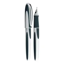 Caneta Schneider Bico Pena Tinteiro Ray Dark Grey Foto  mini 1