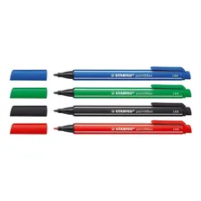 Caneta Stabilo Pointmax Basicas 4 Unidades Foto mini  2