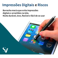 Caneta Stylus Touch Screen Tubo Preto Foto mini 2
