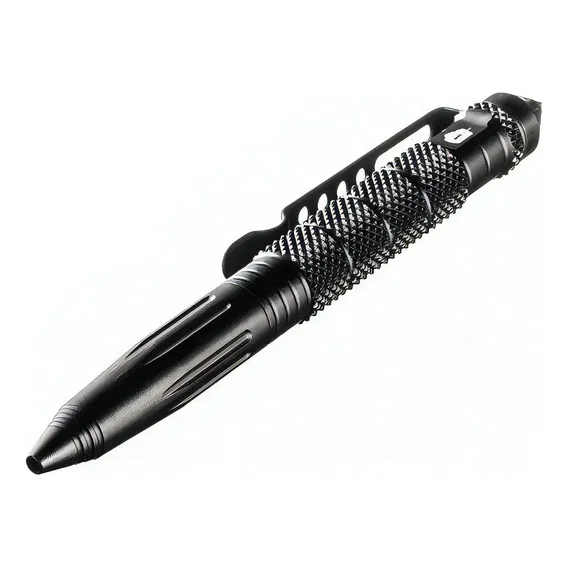 Caneta Tática Invictus Iron Quebra Vidro Cor Da Tinta Preto Cor Do Exterior Preto Foto 1