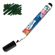 Caneta Tecido Acrilpen Acrilex - Verde Musgo Foto mini 1
