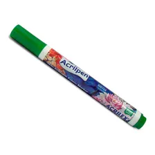 Caneta Tecido Acrilpen Acrilex - Verde Musgo Foto mini 3