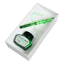 Caneta Tinteiro Luxo Pelikan M205 Duo Pena Bb Tinta Verde Exterior Verde Foto mini 1