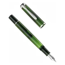 Caneta Tinteiro Luxo Pelikan M205 Olivine + Tinta Edelstein Cor da tinta Verde Cor do exterior Verde Foto mini 3