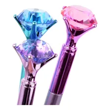 Canetas Com Cristal Diamante Kit Com 10 Exterior Coloridas Foto mini 2