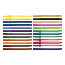 Canetinha Hidrocor Faber Castell Com 24 Cores Lavável Foto mini 2