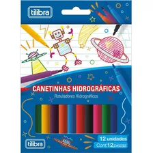 Canetinha Hidrocor Tilibra - 12 Cores Foto  mini 1