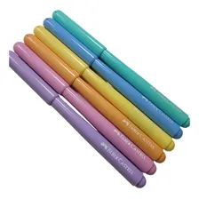 Canetinha Vai E Vem Pastel 6 Cores Faber-castell Foto mini  2