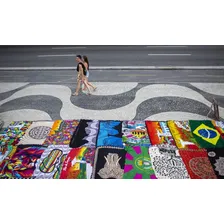 Canga Praia Olho Grego Mandala Moda Verão Beach Cor Mandala Azul Tamanho 165x105cm Foto mini 2