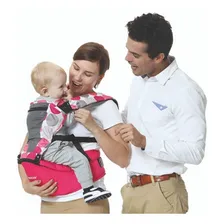 Canguru BebĂȘ AtĂ© 15 Kg Baby Style Hipseat Cor Rosa Foto mini 4