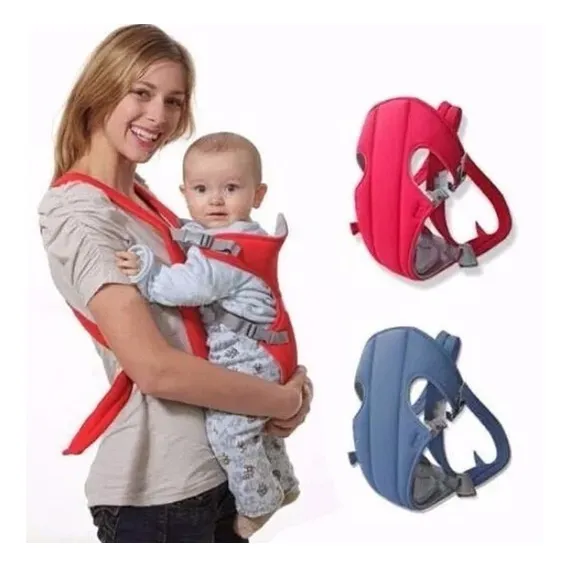 Canguru MamĂŁe - Oficial Bolsa BebĂȘ Baby Carrier Cor Azul Foto 1