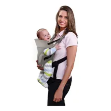 Canguru Para Bebê Baby Safe 3m - 15kgs Cinza Multikids Baby Foto mini  2