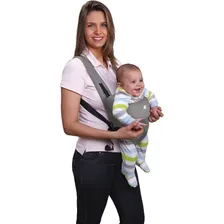 Canguru Para Bebê Baby Safe 3m - 15kgs Cinza Multikids Baby Foto mini  3