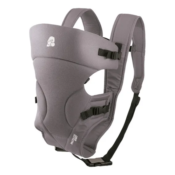 Canguru Para Bebê Baby Safe 3m - 15kgs Cinza Multikids Baby Foto 1