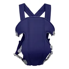Canguru Reforcado para Segurar Bebe Grupo Online cor Azul marinho Foto mini 4