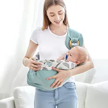Canguru Wrap Sling Carregador De Bebê 3 Posições Mucca Cor Rosa Flores Tamanho Único Foto mini  3