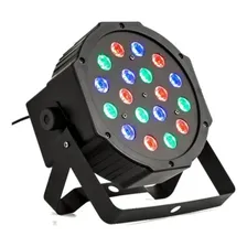 Canhão 18 Led Strobo Luz Festa Balada Profissional Colorido Foto  mini 1
