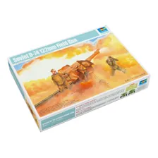 Canhão de Campo Soviético D-74 122mm Trumpeter 02334 1:35 Foto  mini 1