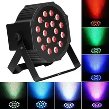 Canhao De Led Par Led 18leds Rgb Iluminacao Dj Foto mini 2