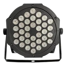 Canhao De Led Refletor Par 64 Rgbw 36 Leds Dmx Strobo Slim Foto mini  2