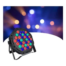 Canhao Refletor Led Par 64 Rgb 54 Leds 3w Dmx Dj Triled 110V/220V Foto mini  2