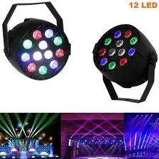 Canho De Luz Par 12 Leds 1w Rgb Dmx Painel Digital Strobo 110V/220V Foto mini 4