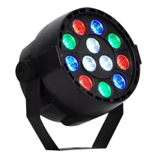 Canho De Luz Par 12 Leds 1w Rgb Dmx Painel Digital Strobo 110V/220V Foto mini 1