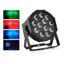 Canho De Luz Par 12 Leds 1w Rgb Dmx Painel Digital Strobo 110V/220V Foto mini 2