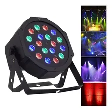 Canhão Refletor 18 Leds Rgb Dmx Jogo Luz Iluminacao Dj Foto mini 4